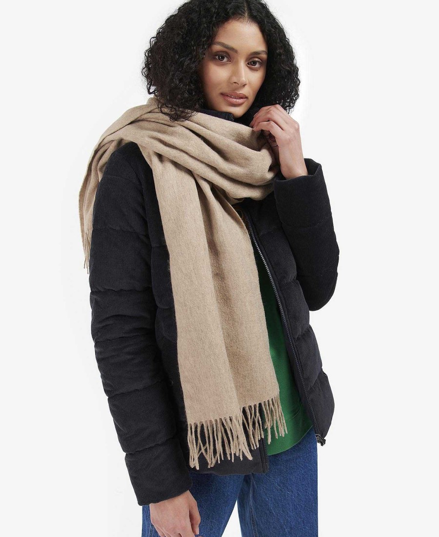 Accessories Barbour Scarves & Wraps | Lambswool Wrap Scarf