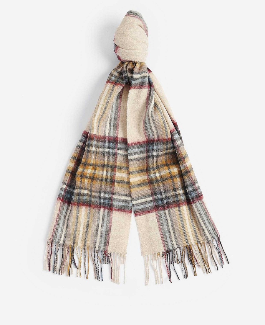 Accessories Barbour Scarves & Wraps | Lonnen Check Wrap Scarf