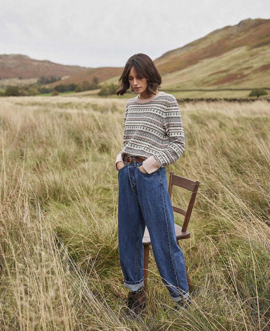 Women Barbour Jumpers | Peak Knitted Jumper