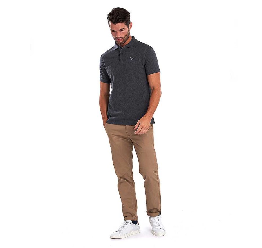 Men Barbour Polo Shirts | Cotton Polo Shirt