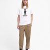 Women Barbour T-Shirts | Barbour X Maison Kitsune Beaufort Fox T-Shirt