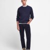 Men Barbour Jumpers | Chathil Crew Neck Jumper