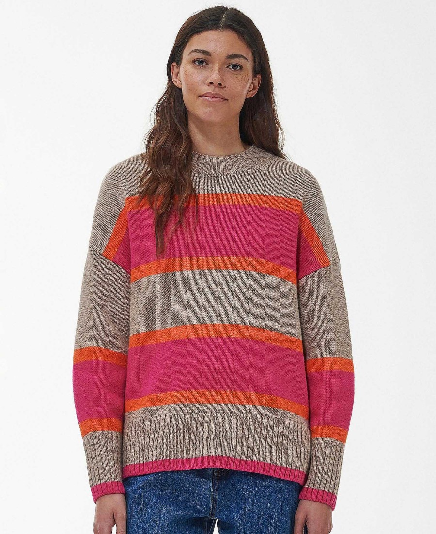 Women Barbour Jumpers | Samphire Knitted Jumper