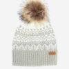 Accessories Barbour Hats & Gloves | Alpine Fairisle Pom Beanie