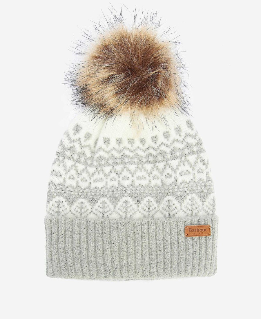 Accessories Barbour Hats & Gloves | Alpine Fairisle Pom Beanie