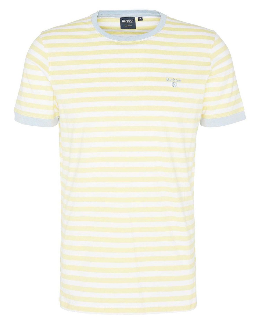 Men Barbour T-Shirts | Quay Striped T-Shirt