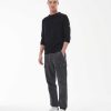 Men Barbour Jumpers | Cotton Crew Neck Sweater