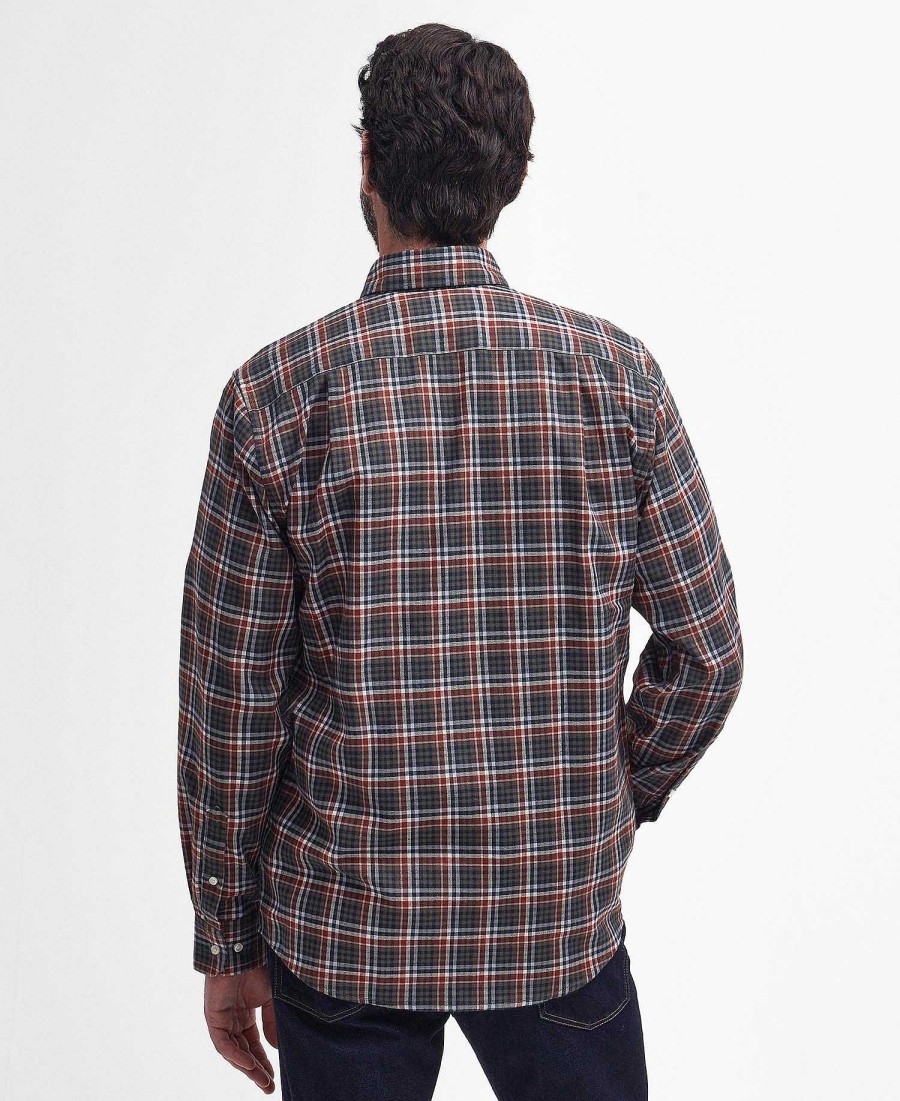 Men Barbour Shirts | Eastwood Thermo Weave Shirt