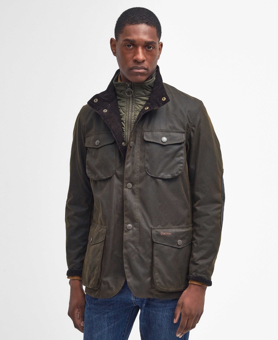 Men Barbour Waxed Jackets | Ogston Wax Jacket