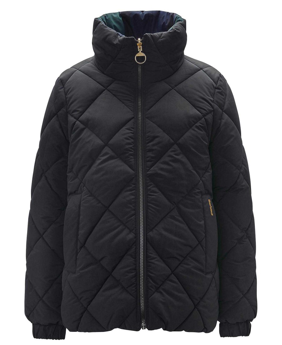 Women Barbour Quilted Jackets | Reversible Hudswell Quilted Jacket