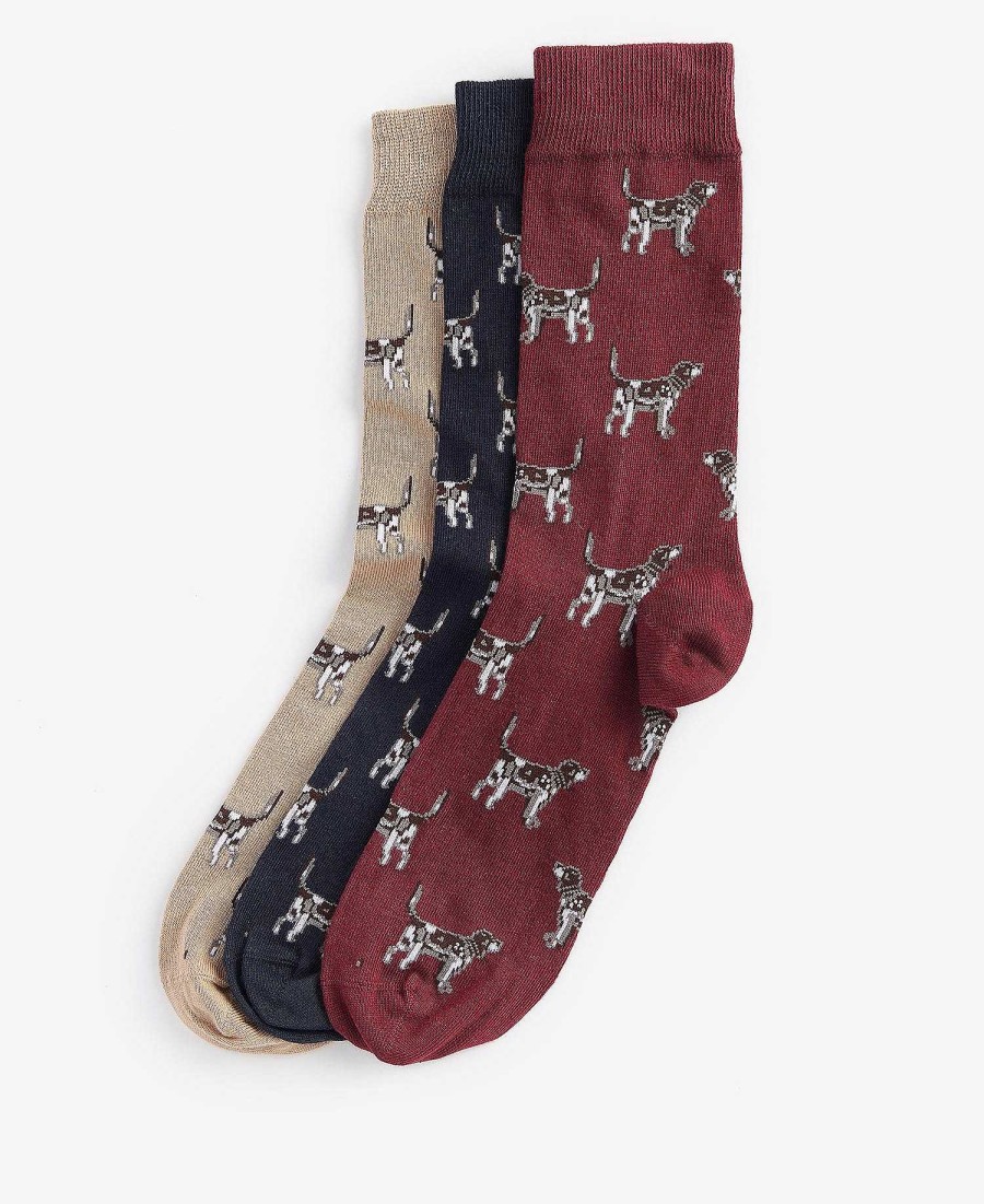 Accessories Barbour Socks | Pointer Dog Socks Gift Box