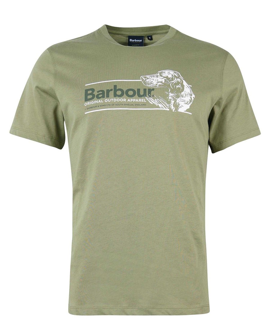 Men Barbour T-Shirts | Cartmel Graphic T-Shirt