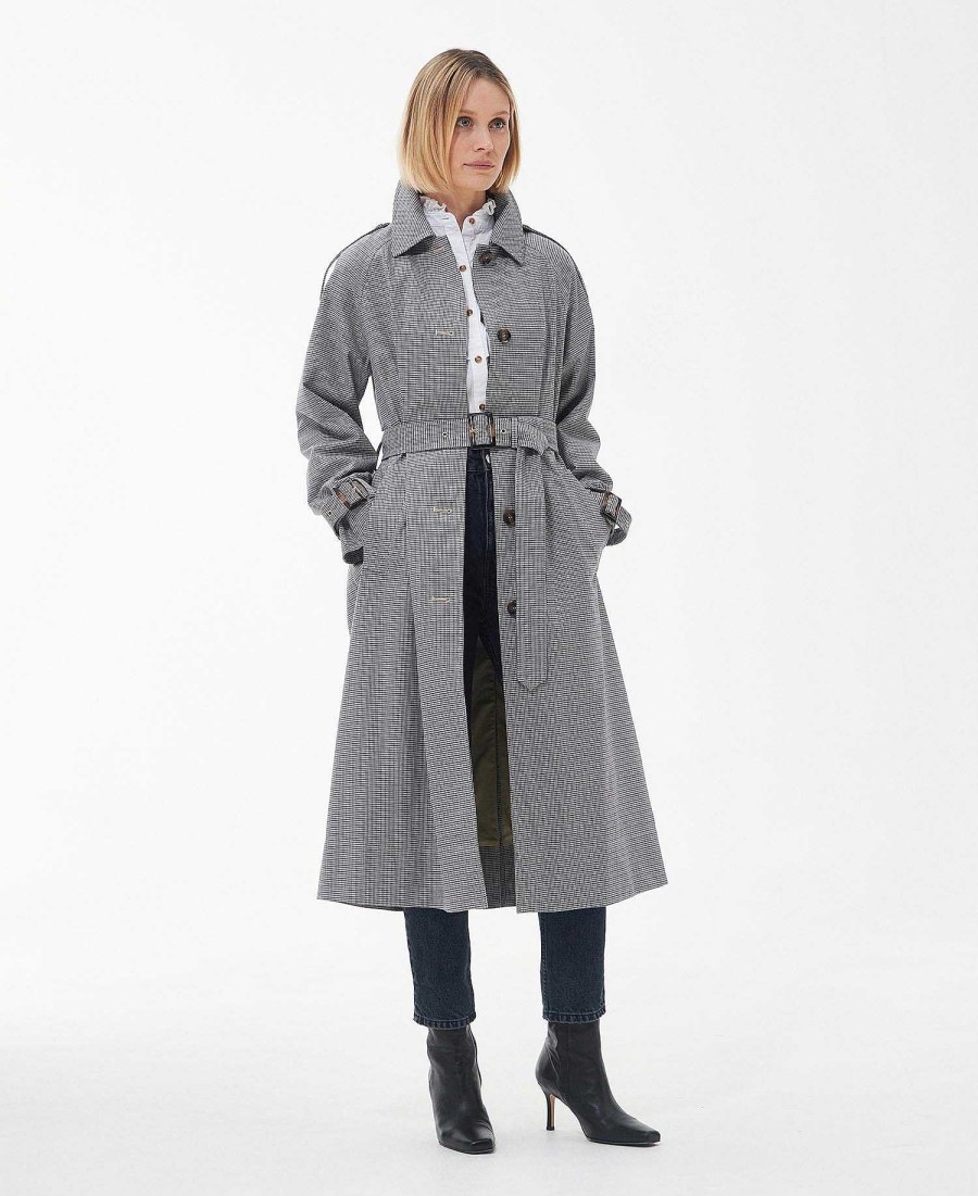 Women Barbour Waterproof Jackets | Marie Showerproof Trench Coat