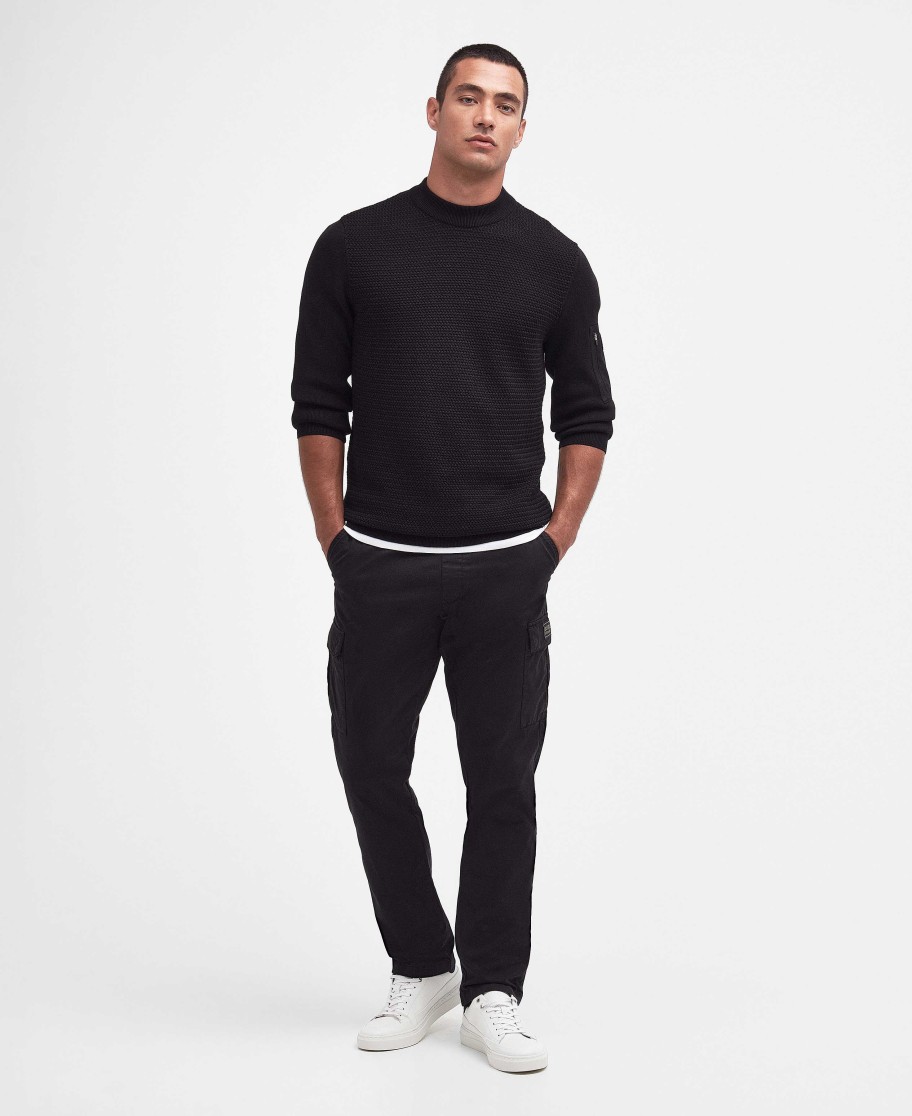 Men Barbour Jumpers | Clayton Crew-Neck Jumper