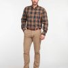 Men Barbour Shirts | Singsby Thermo Weave Shirt