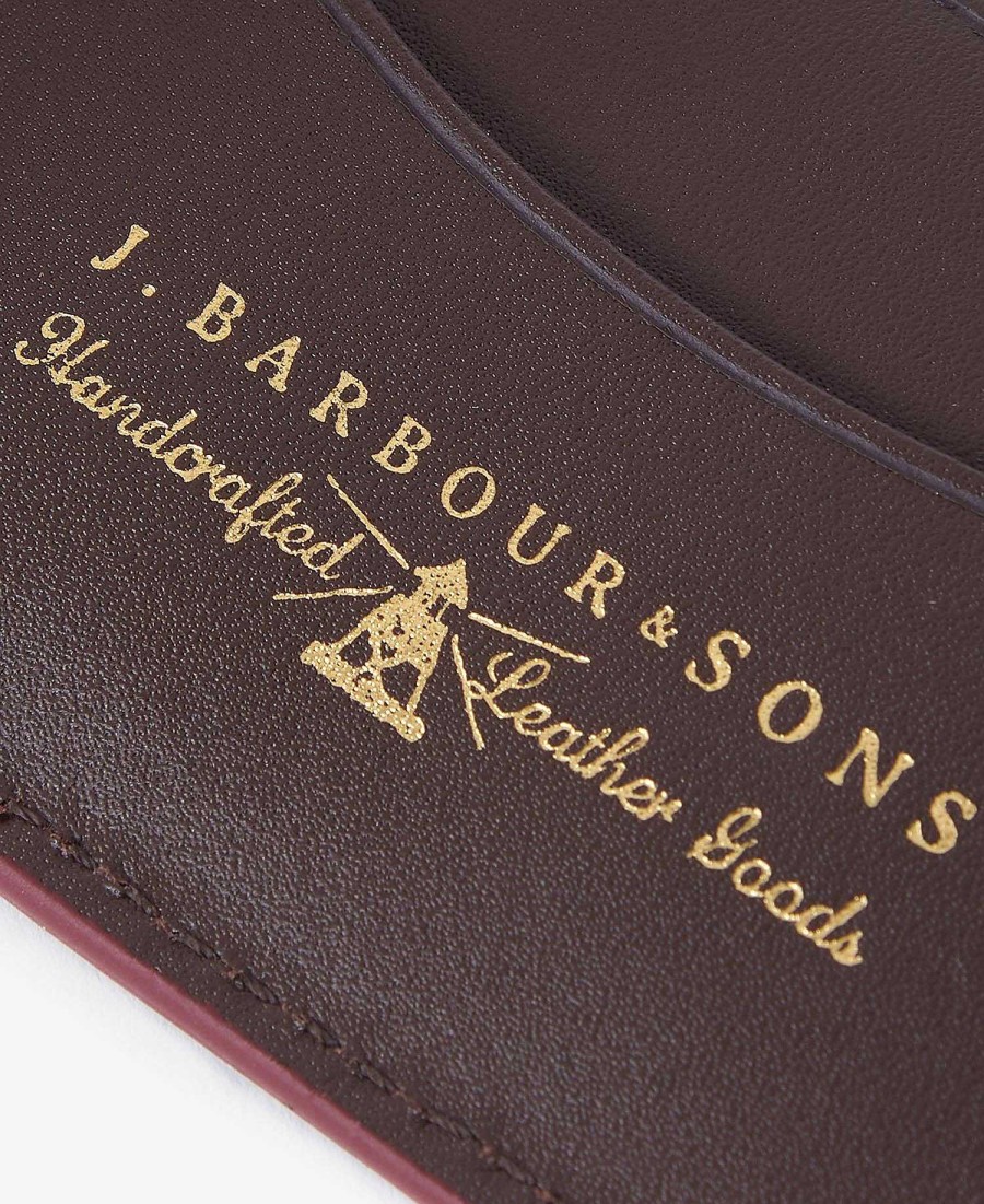 Accessories Barbour Wallets & Card Holders | Grain Leather Billfold Wallet