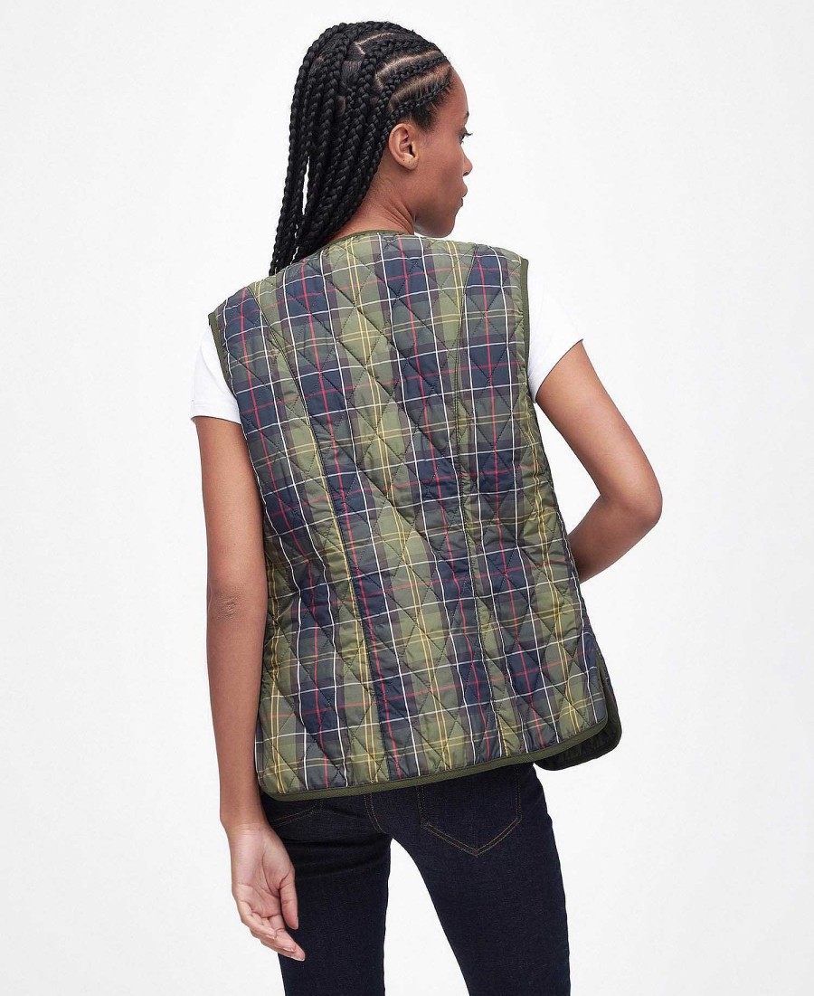 Women Barbour Gilets & Liners | Tartan Betty Liner