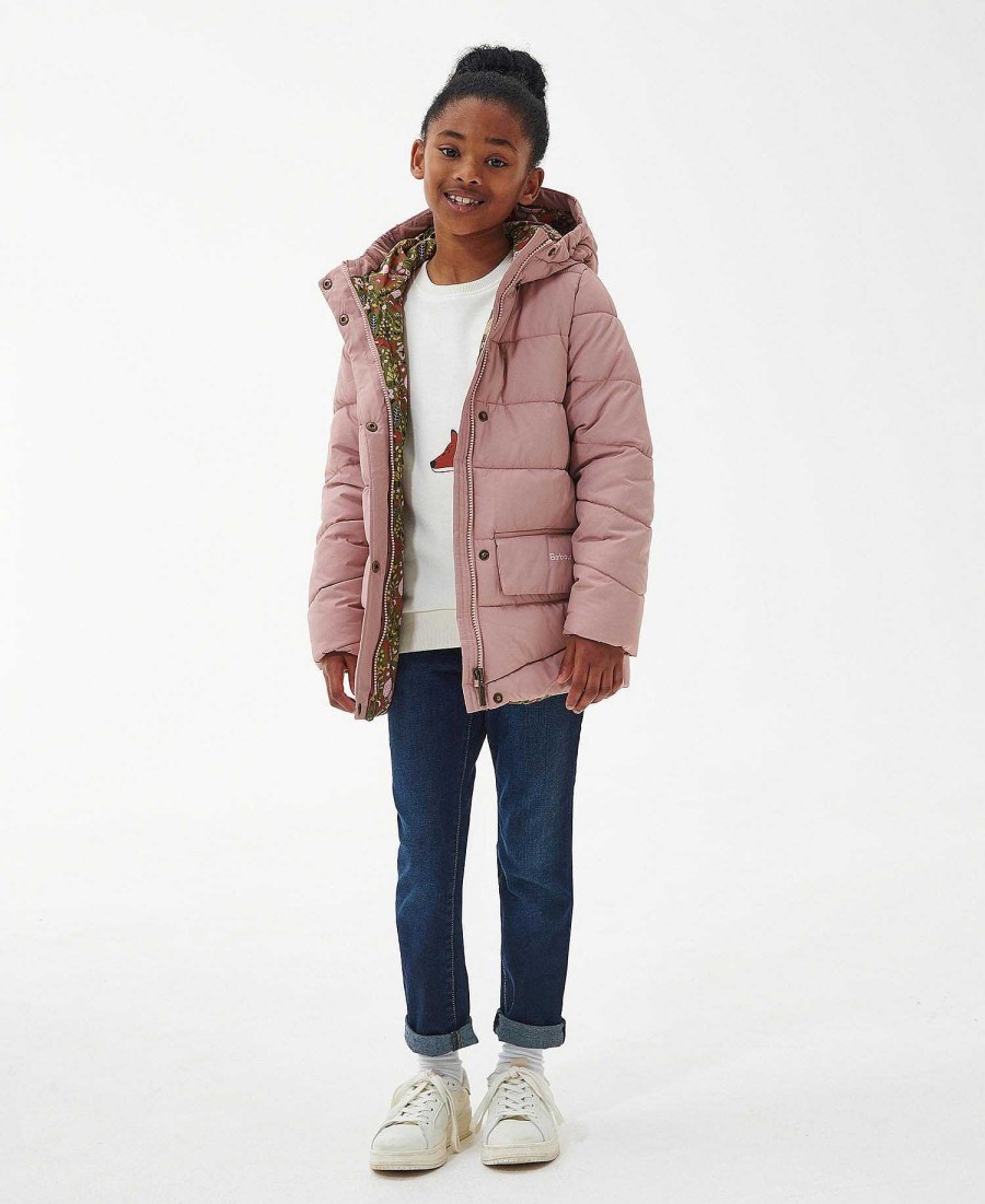 Kids Barbour Jackets | Girls' Bracken Quilted Jacket