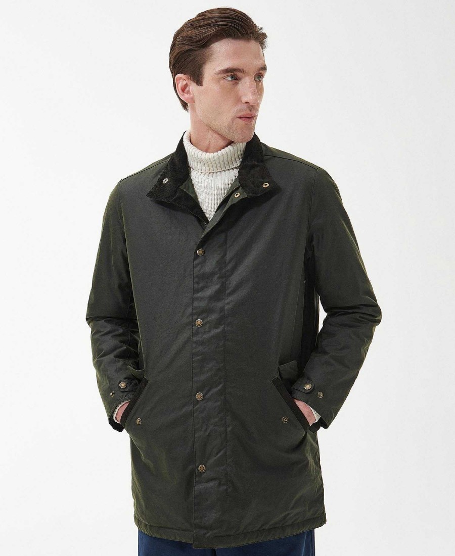 Men Barbour Waxed Jackets | Chelsea Wax Mac