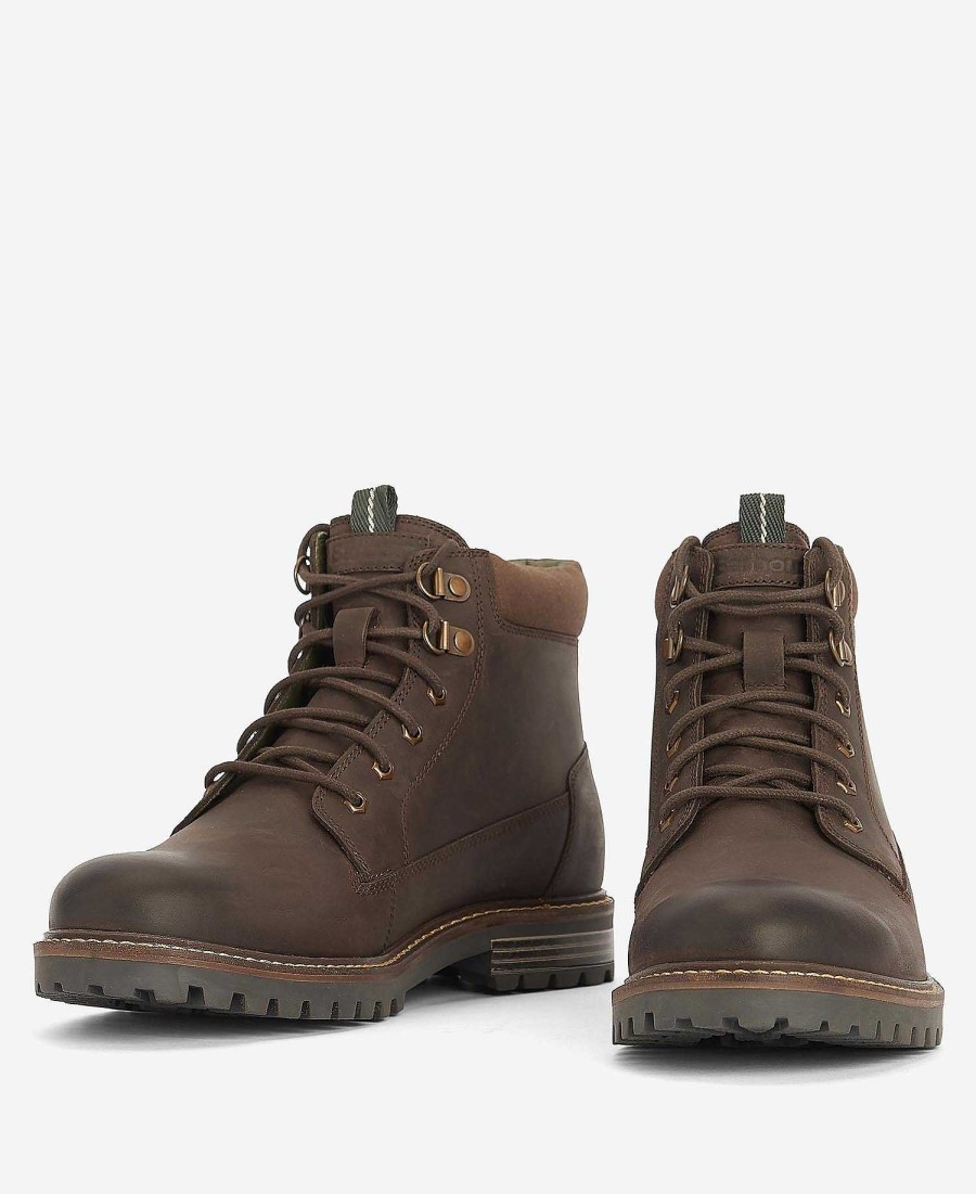 Men Barbour Boots | Flint Derby Boots