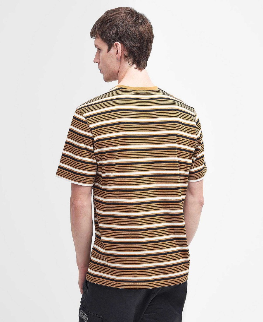 Men Barbour T-Shirts | Bristol Striped T-Shirt