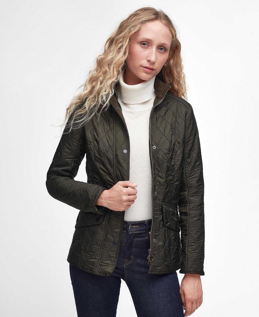 Women Barbour Quilted Jackets | Cavalry Polarquilt Quilted Jacket