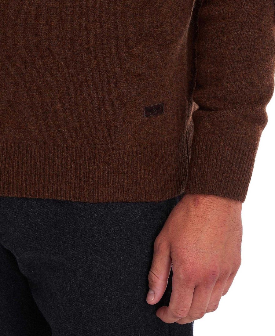 Men Barbour Jumpers | Essential Crew-Neck Sweatshirt