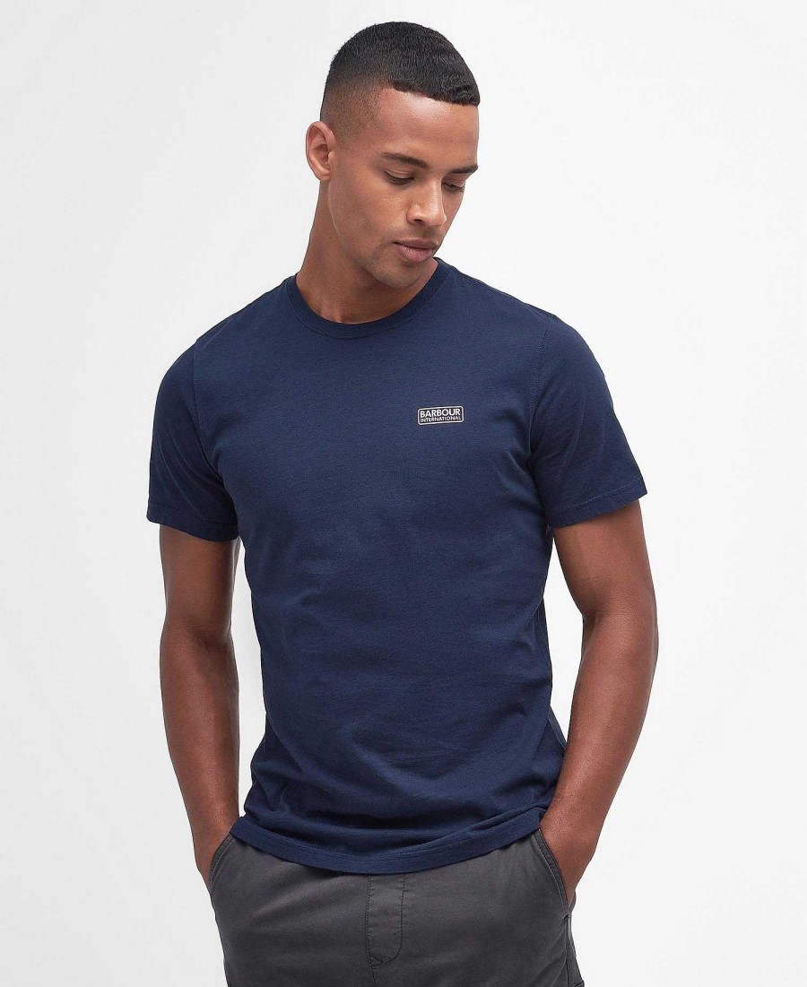 Men Barbour T-Shirts | Essential Small Logo T-Shirt