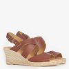 Women Barbour Sandals | Yolanda Espadrille Wedges