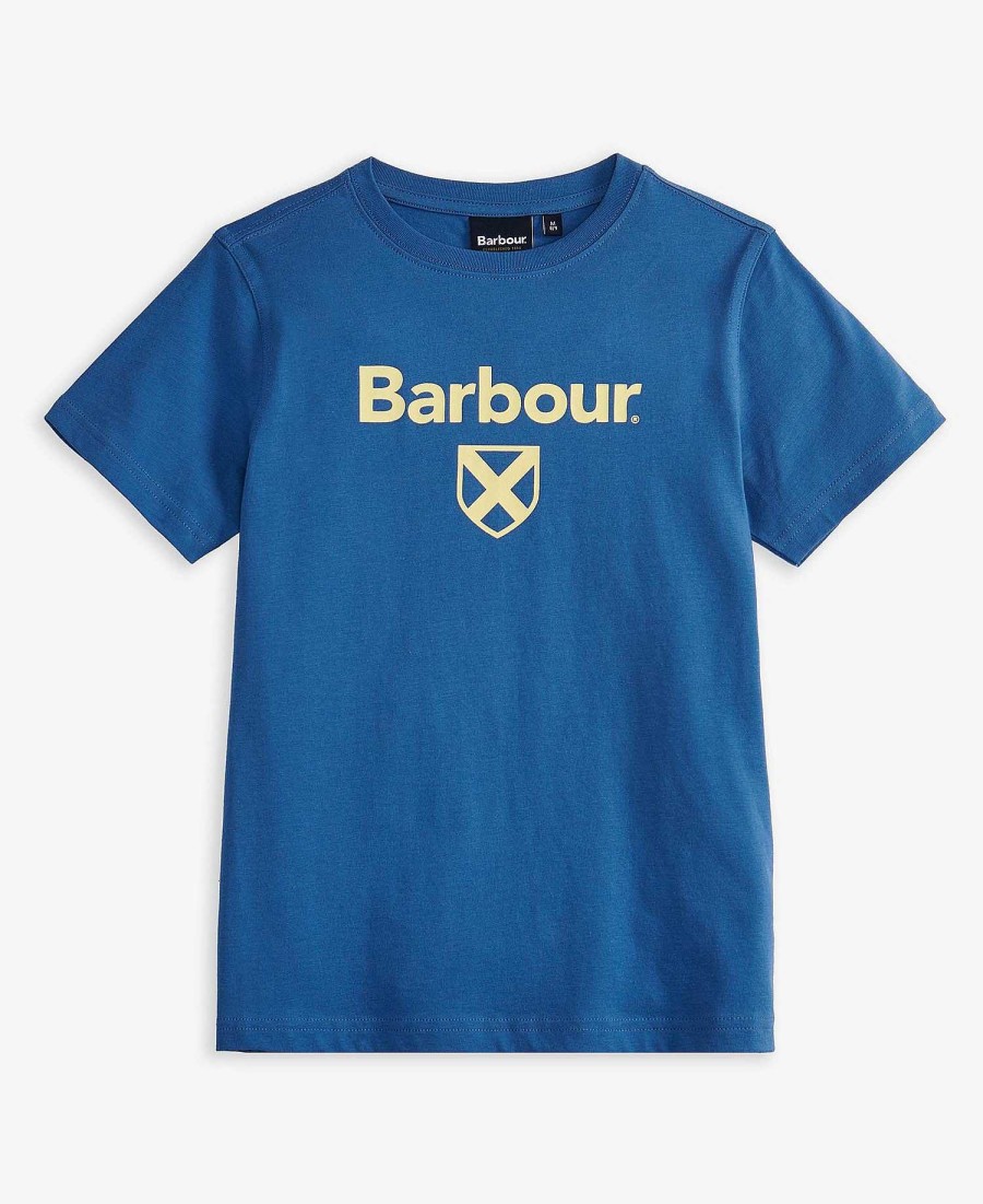 Kids Barbour Clothing | Boys' Essential Shield T-Shirt