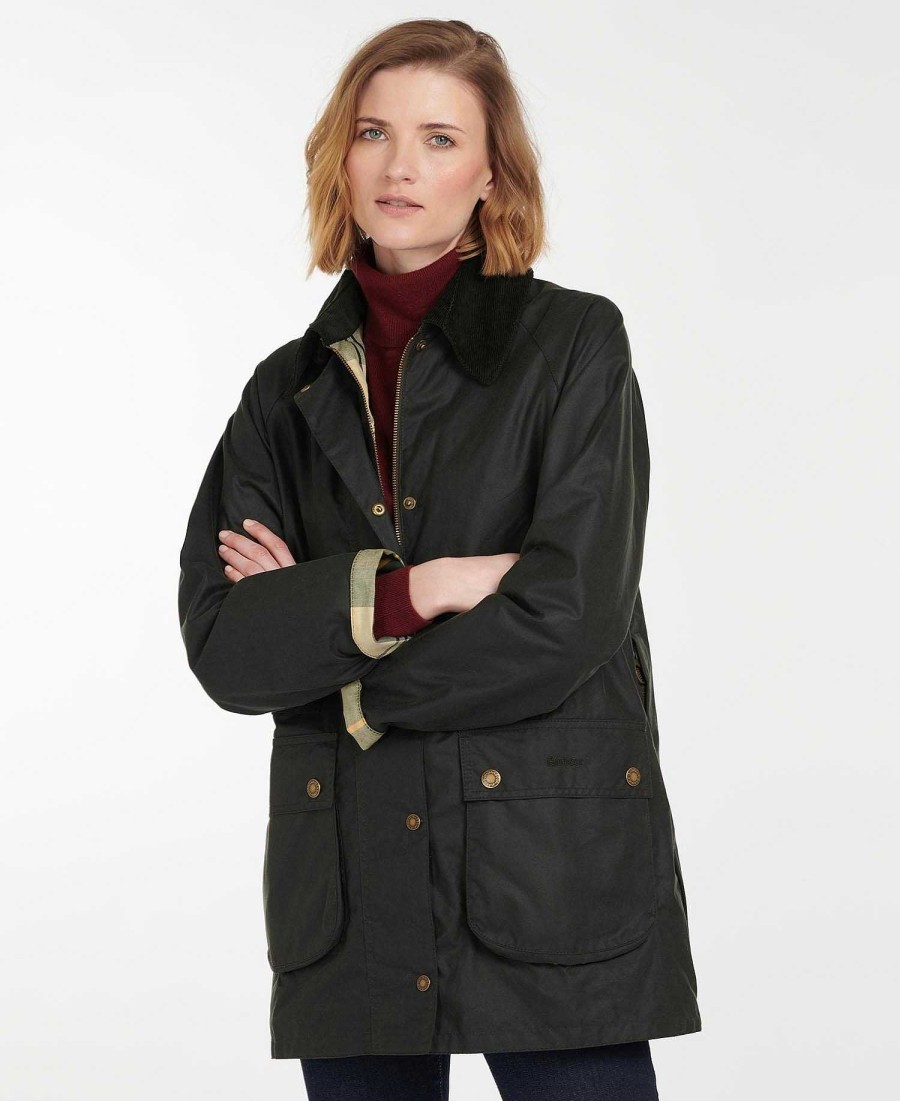 Women Barbour Waxed Jackets | Tain Wax Jacket