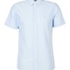 Men Barbour Shirts | Oxford Short Sleeve Tailored Shirt