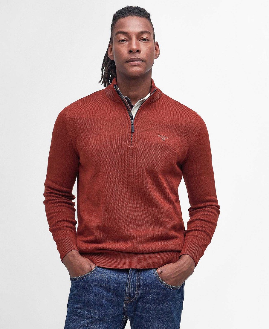 Men Barbour Jumpers | Avoch Half-Zip Jumper