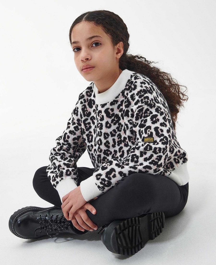 Kids Barbour Clothing | Girls' Aprila Knitted Jumper