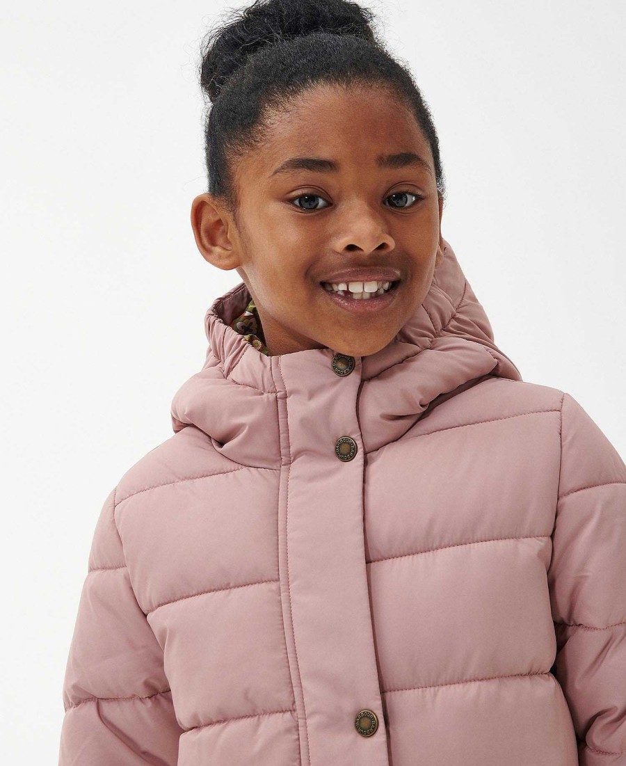 Kids Barbour Jackets | Girls' Bracken Quilted Jacket