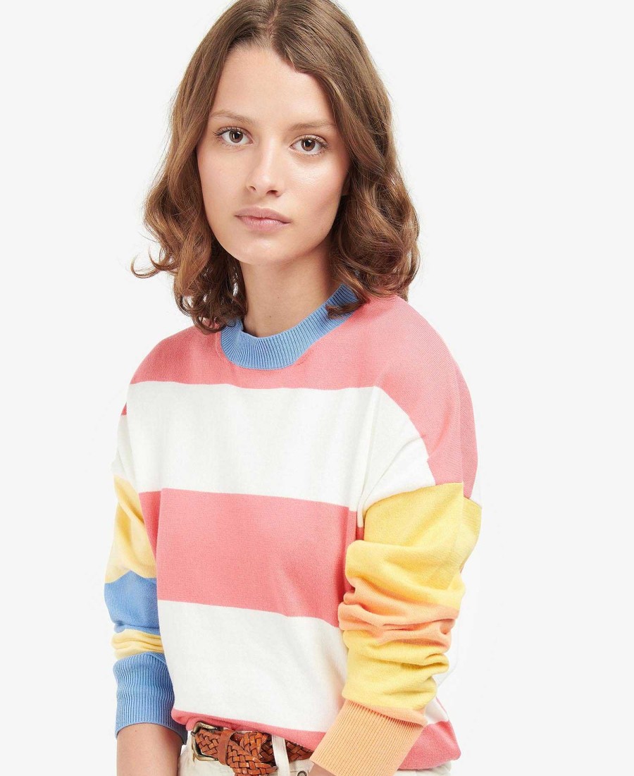 Women Barbour Jumpers | Barbour Bradley Stripe Knitted Jumper