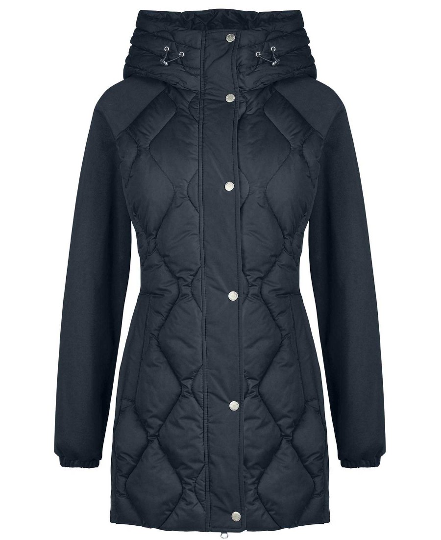 Women Barbour Quilted Jackets | Breeze Quilted Sweater Jacket