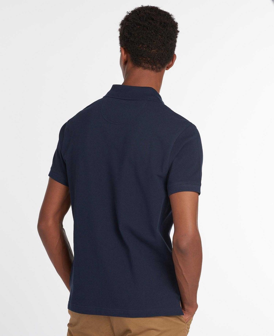 Men Barbour Polo Shirts | Cotton Polo Shirt