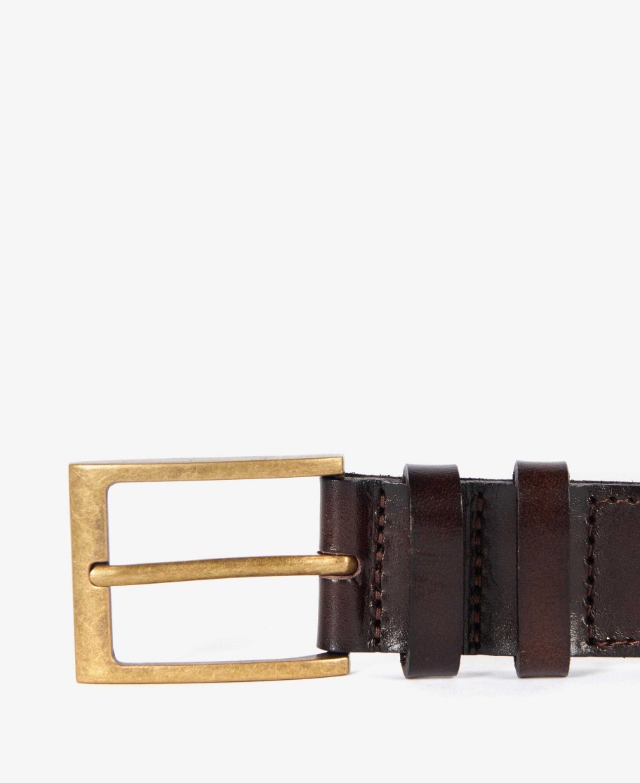 Accessories Barbour Belts | Albyn Leather Webbing Belt