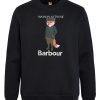 Women Barbour Hoodies & Sweatshirts | Barbour X Maison Kitsune Beaufort Fox Sweatshirt