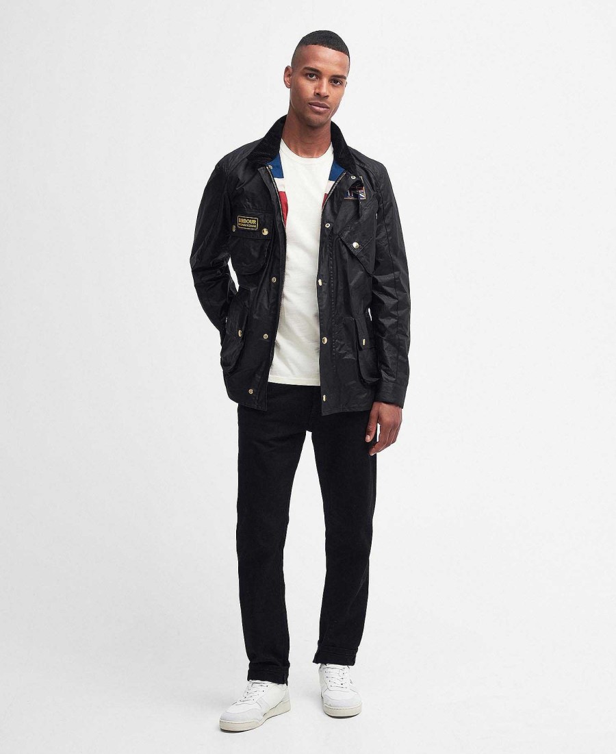 Men Barbour Waxed Jackets | Union Jack International Wax Jacket