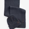 Accessories Barbour Scarves & Handkerchiefs | Crimdon Beanie & Scarf Gift Set