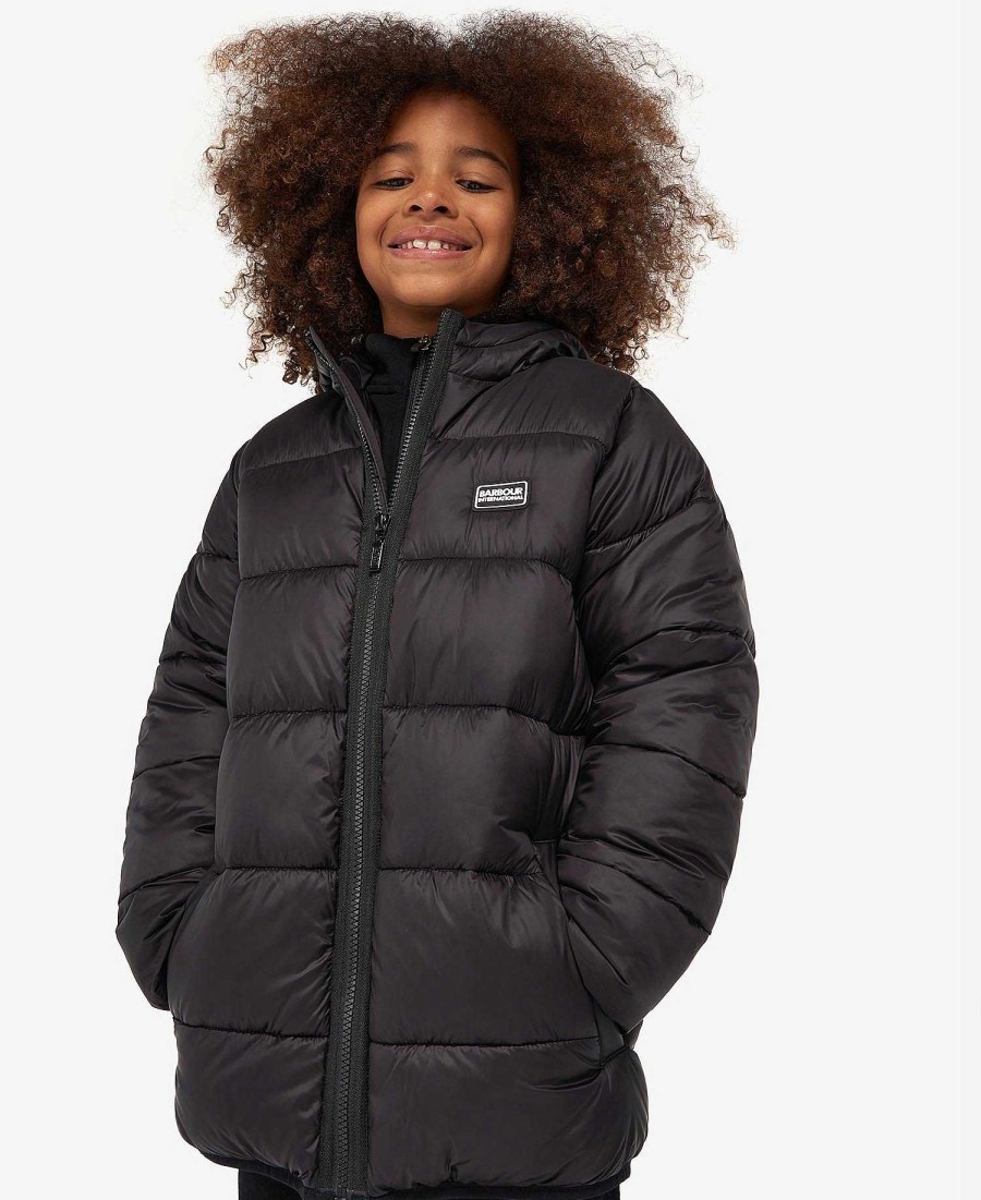 Kids Barbour Quilted Jackets | Boys Bobber Quilted Jacket