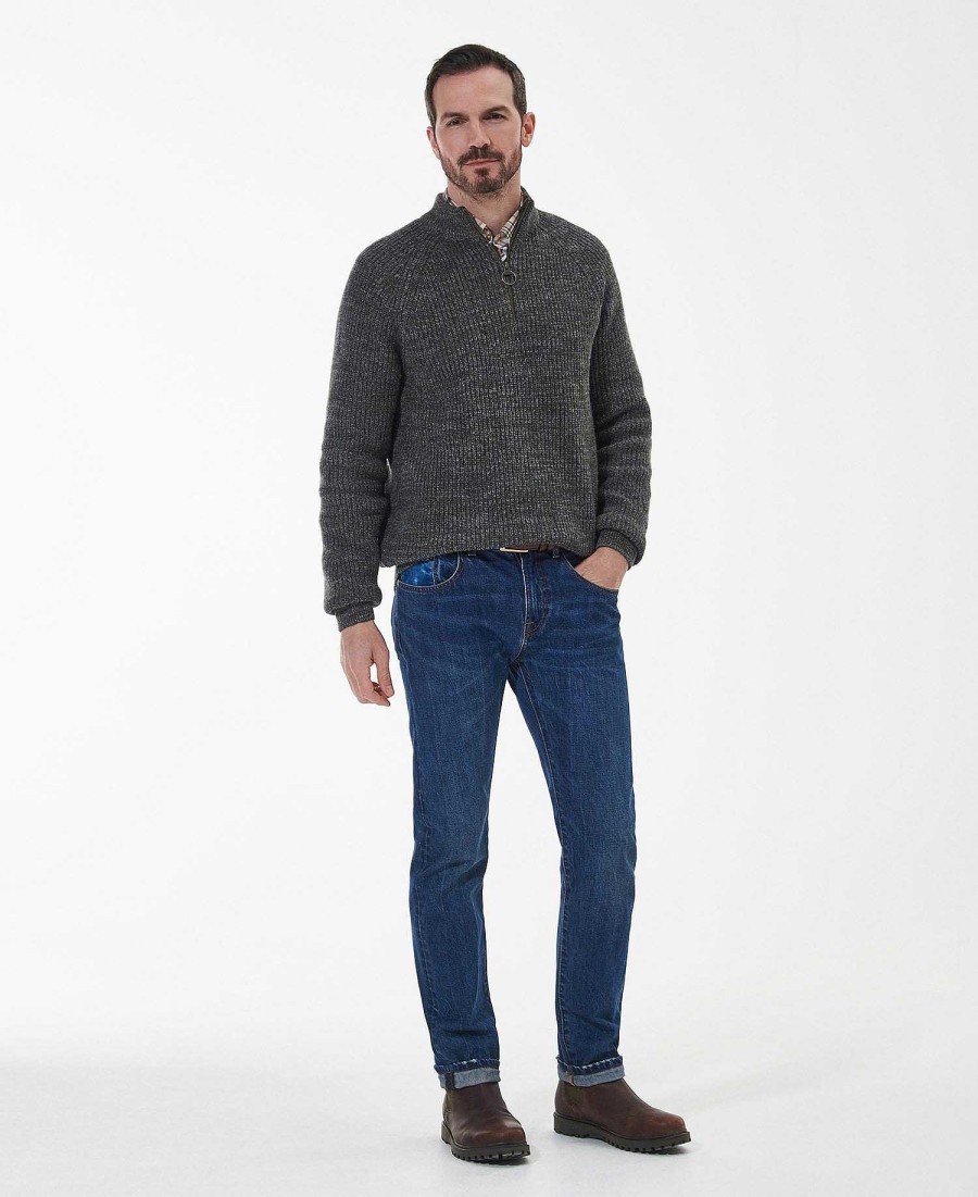 Men Barbour Jumpers | Horseford Half-Zip Jumper