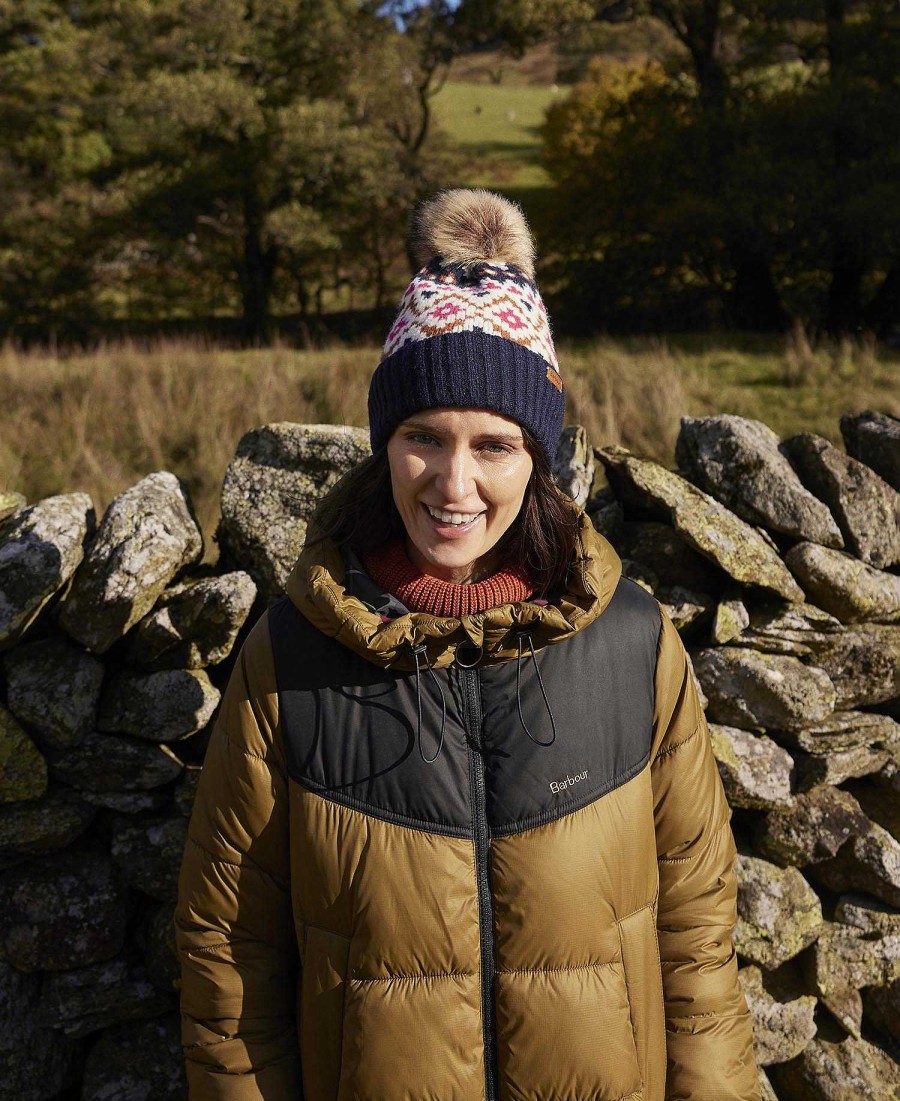 Accessories Barbour Hats & Gloves | Claudia Fairisle Beanie