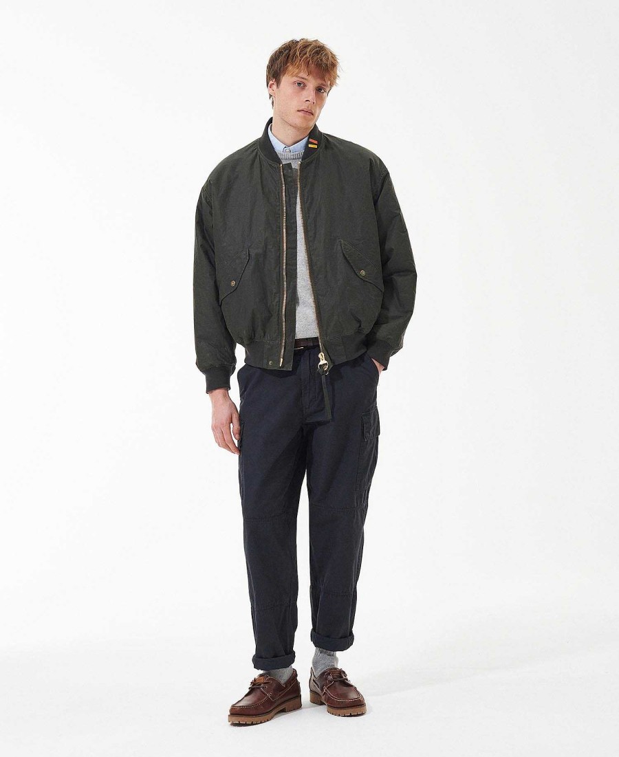 Men Barbour Waxed Jackets | Jbs Wax Flight Jacket