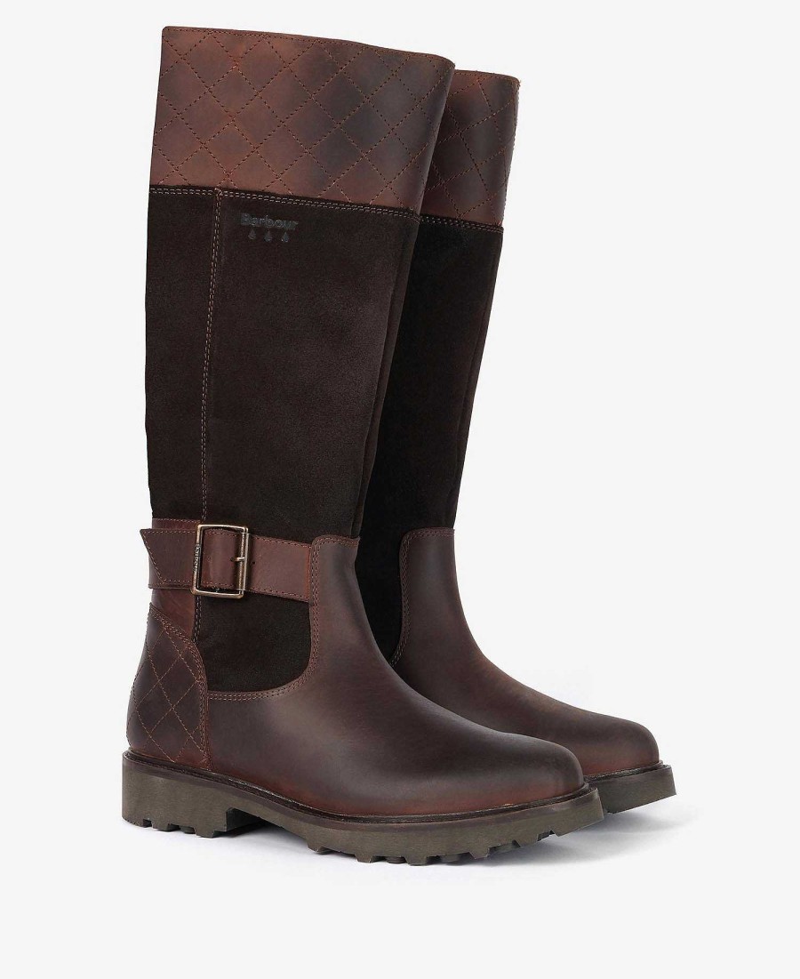 Women Barbour Boots | Fareham Knee-High Boots