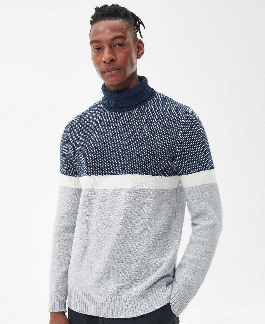 Men Barbour Jumpers | Bream Knitted Jumper