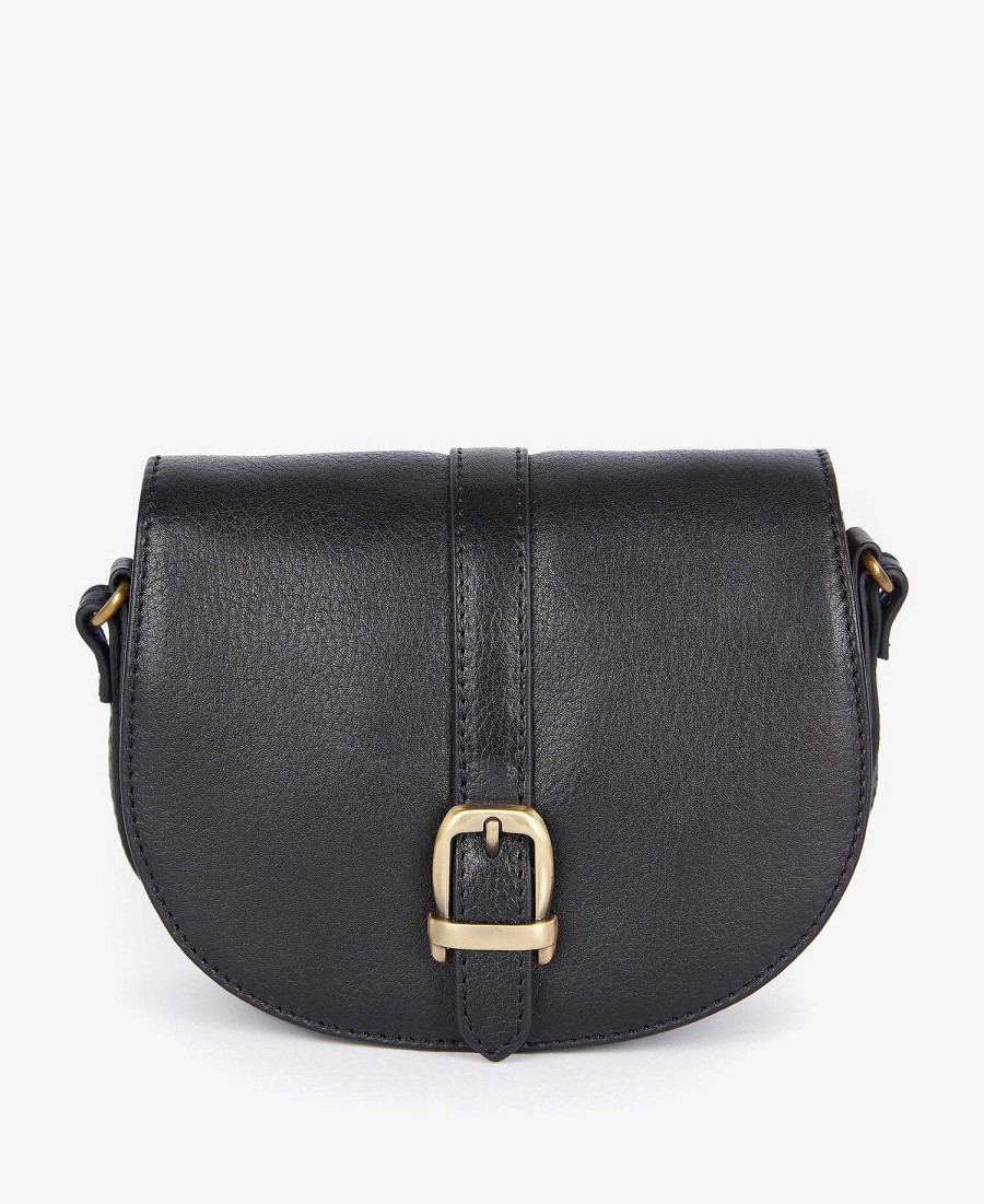 Accessories Barbour Purses | Laire Leather Saddle Bag