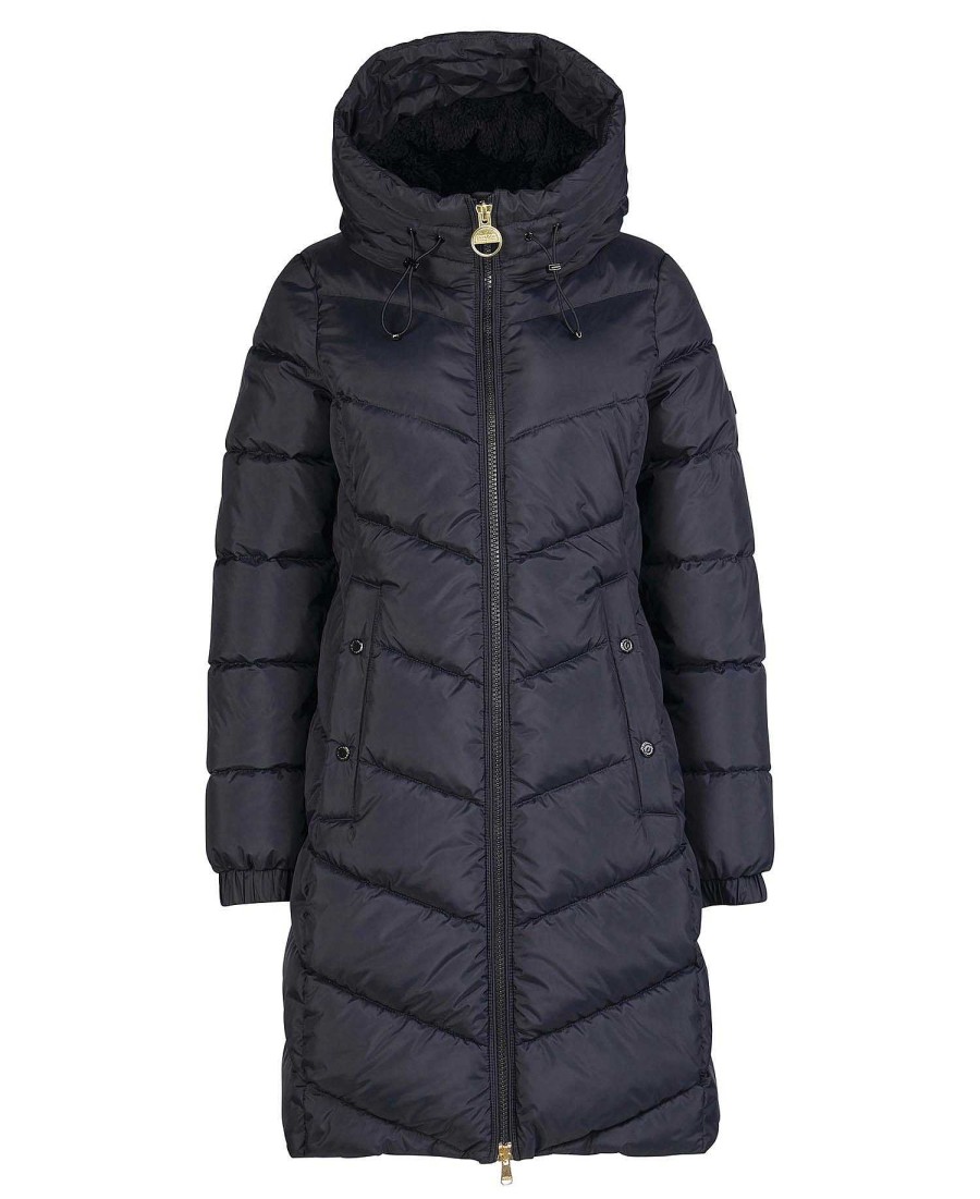 Women Barbour Quilted Jackets | Boston Longline Quilted Jacket